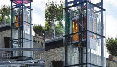 Structure Lift Cabin Interior - Metro Safety Elevator